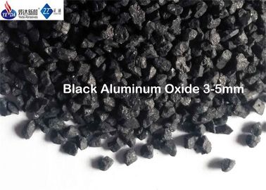 1 - 3 Mm / 3 - 5 mm Czarny tlenek glinu ścierny materiał ścierny z kruszywa aluminiowego