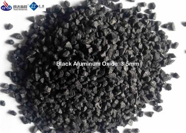 1 - 3 Mm / 3 - 5 mm Czarny tlenek glinu ścierny materiał ścierny z kruszywa aluminiowego