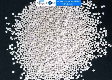 Pigment Zirconium Silicate Beads Milling 1,6 - 1,8 mm Rozmiar Low Abrasion