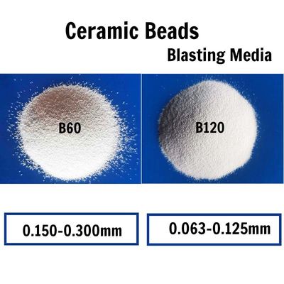 700HV Dobra kulistość 85% cyrkonu 0,125 mm Ceramiczne środki do piaskowania B120