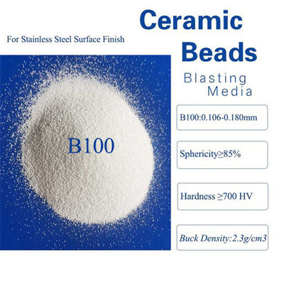 Melting 700HV B100 56 HRC Ceramiczne środki do piaskowania