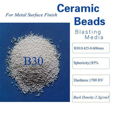 65 HRC Czyszczenie form 2,3 g / cm3 B30 Ceramiczne piaskowanie kulek