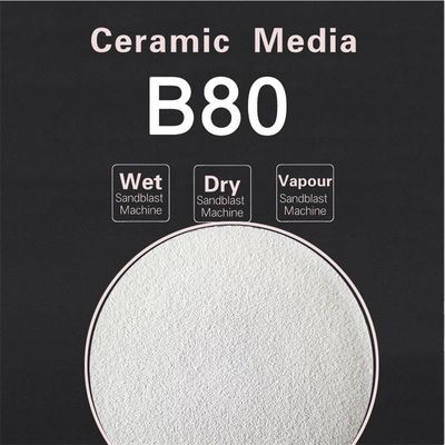 B80 Ceramiczne środki do piaskowania części mechanicznych do powierzchni metalowych