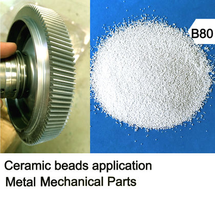 B80 Ceramiczne środki do piaskowania części mechanicznych do powierzchni metalowych