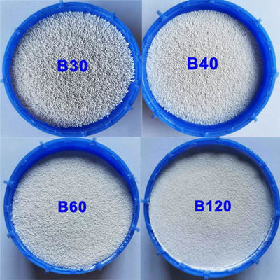 Ceramiczne środki do piaskowania 60HRC Koraliki cyrkonowe B120 B150 B170 B205 Do golfa i sztucznego stawu