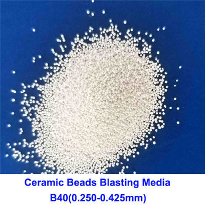 Zirnano 62-66% Ceramiczne środki do piaskowania Materiały do ​​piaskowania stopu magnezu