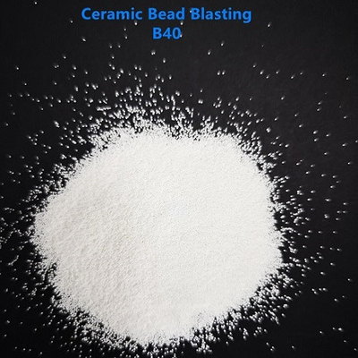 Ceramiczne piaskowanie B40 do otwartej maszyny do piaskowania 3C Produkt 60-66% ZrO2