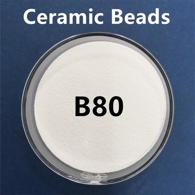 Ceramiczne piaskowanie o wysokiej twardości B80 z cyrkonu do piaskowania
