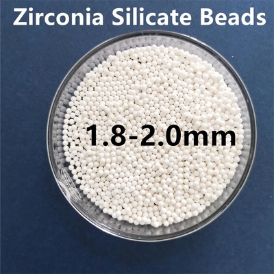95 Yttrium Stabilizowane Zirkonia Beads 1,6-1,8 mm Środki szlifujące do malowania, atramentu