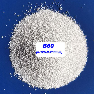 B40 0,250 - 0,425 mm Ceramiczne kulki z tlenku cyrkonu B60 do matowego wykończenia