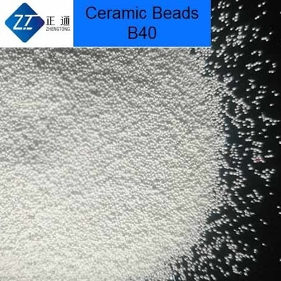 Szkło do czyszczenia form Ceramiczne środki do czyszczenia 62 - 66% Koraliki z cyrkonu B40 Wysoka wytrzymałość