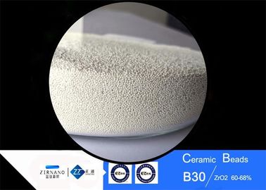 B30 Koraliki ceramiczne pakowane w 25 kg beczki i paletę do obróbki strumieniowo-ściernej