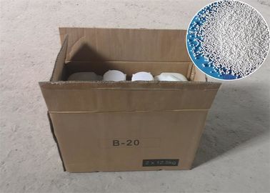 B20 Rozmiar 600 - 850 μm Ceramiczne piaskowanie 3,85 g/cm3 Gęstość 700 HV Twardość