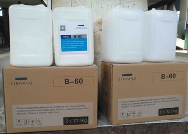 Piaskowanie ceramicznych koralików ZrO2 62% rozmiar B40 B60 do czyszczenia form szklanych butelek
