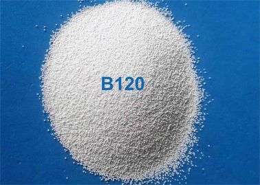 Niski wskaźnik zużycia Ceramiczne kulki do piaskowania B60 B120 Do stopu tytanu / stopu magnezu