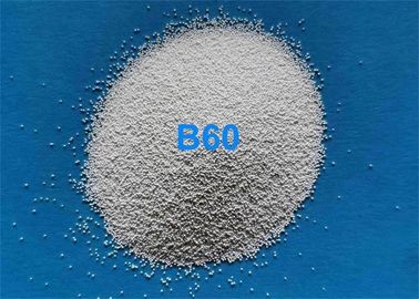 ZrO2 62 - 66% Ceramiczne środki do piaskowania Zinano B60 125 - 250μM Do stali nierdzewnej