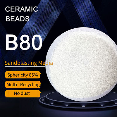 Środek do piaskowania kulek ceramicznych B80 0,125-0,212 mm dostępny certyfikat pochodzenia