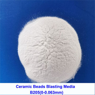 Min. 90% okrągłość Ceramiczne środki do piaskowania kulek B170 B205 B400 B505 Metalowe wykończenie powierzchni