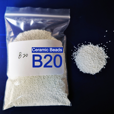 Ceramiczny środek do piaskowania B20 Rozmiar 0,600-0,850 mm Do czyszczenia rur stalowych