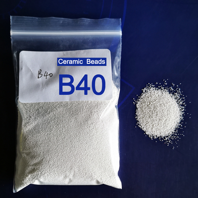 B40 0,425 mm Ceramiczny środek do piaskowania do czyszczenia strumieniowego rur metalowych
