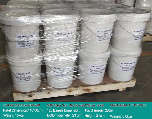 Materiały do ​​piaskowania mediów ceramicznych, środki do czyszczenia strumieniowo-ściernego 700HV Twardość