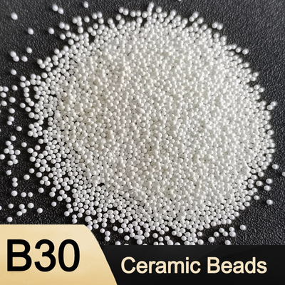 ZrO2 60% Ceramiczne piaskowanie B30 do produktów 3C Piaskowanie Deblur