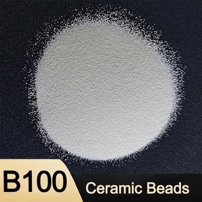 Media B100 Ceramiczne koraliki do piaskowania 700HV do wstępnej obróbki strumieniowo-ściernej metalu