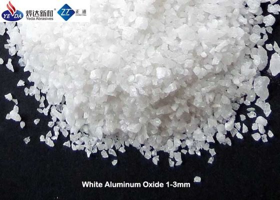 High Purity 99.2% White Aluminum Oxide 0 - 1mm / 1 - 3mm Size Recycled