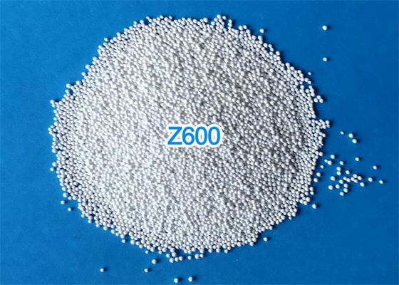 Roundness 80% Ceramic Beads Blasting Media Shot Peening Beads Z600 For Automotive Gears