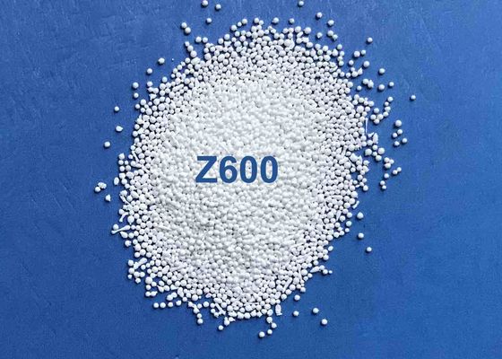 Solid Ball Ceramic Blasting Media Shot Peening Z100 - Z850 For Metal / Light Alloy Parts In Aviation