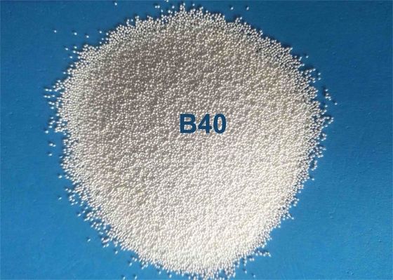 Low Breakdown Rate Ceramic Bead Blasting Media For Metal Surface Finish