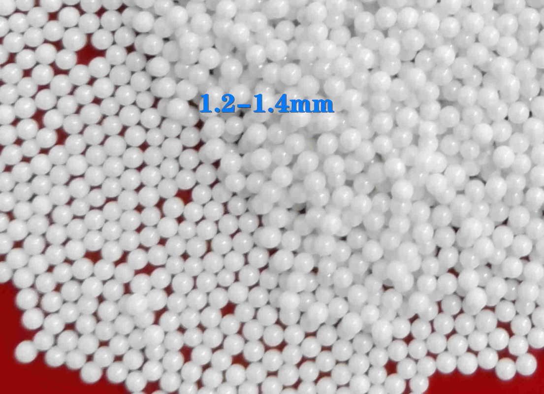 Środki szlifowania ceramiczne Silna odporność na korozję Doskonała odporność na zużycie &gt;90% Zawartość 8-9 Mohs Harness