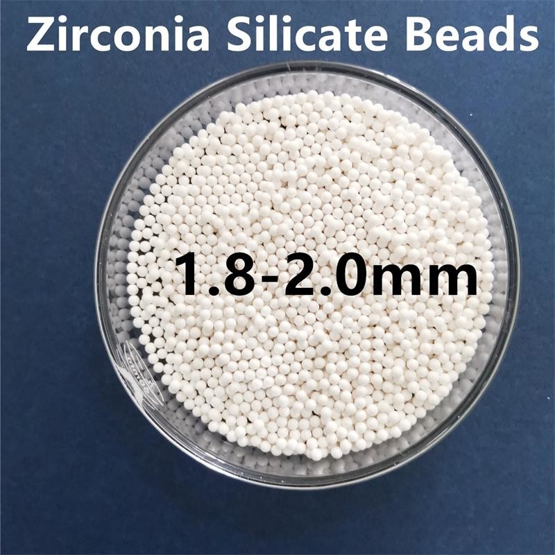95 Yttrium Stabilizowane Zirkonia Beads 1,6-1,8 mm Środki szlifujące do malowania, atramentu