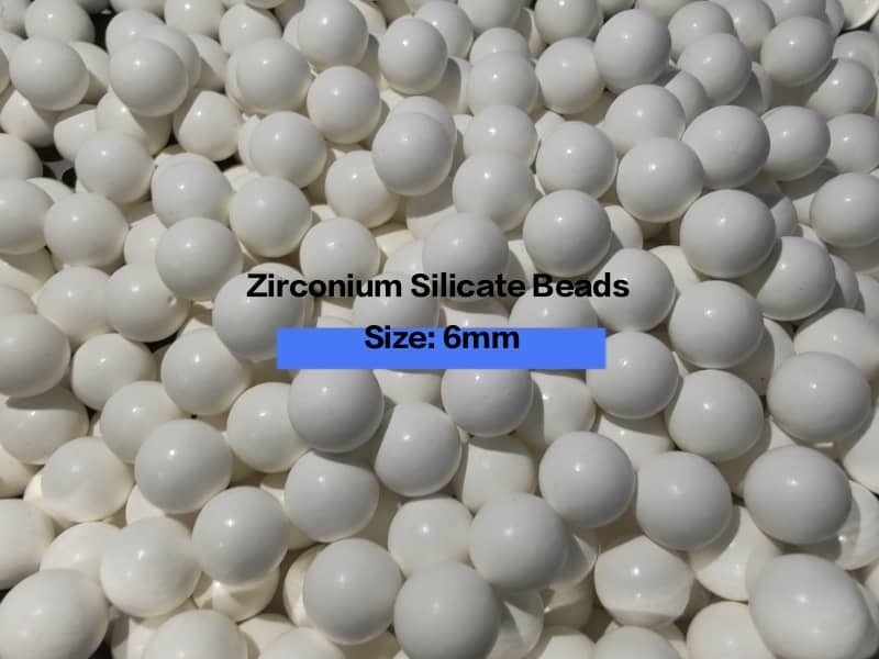 65 Zirkoniowe kryształy silikatowe 1,6-1,8 mm Środki szlifujące do malowania, atramenty