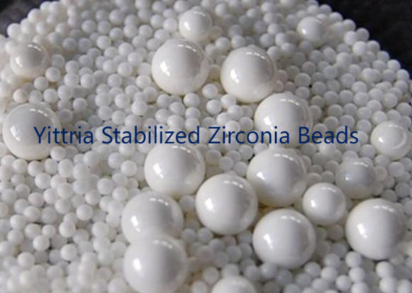 95 Yttrium Stabilizowane Zirkonia Beads 1,6-1,8 mm Środki szlifujące do malowania, atramentu
