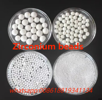 95 Yttrium Stabilizowane Zirkonia Beads 1,6-1,8 mm Środki szlifujące do malowania, atramentu