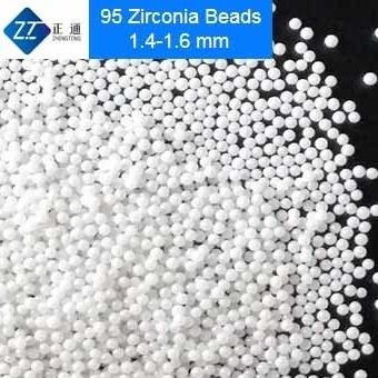 95 Yttrium Stabilizowane Zirkonia Beads 1,6-1,8 mm Środki szlifujące do polerowania biżuterii lub dekoracji