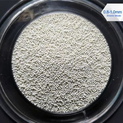 Sintered Zirconium Silicate Beads ZrO2 65% czystości Bulk Density 4,0 G / Cm3